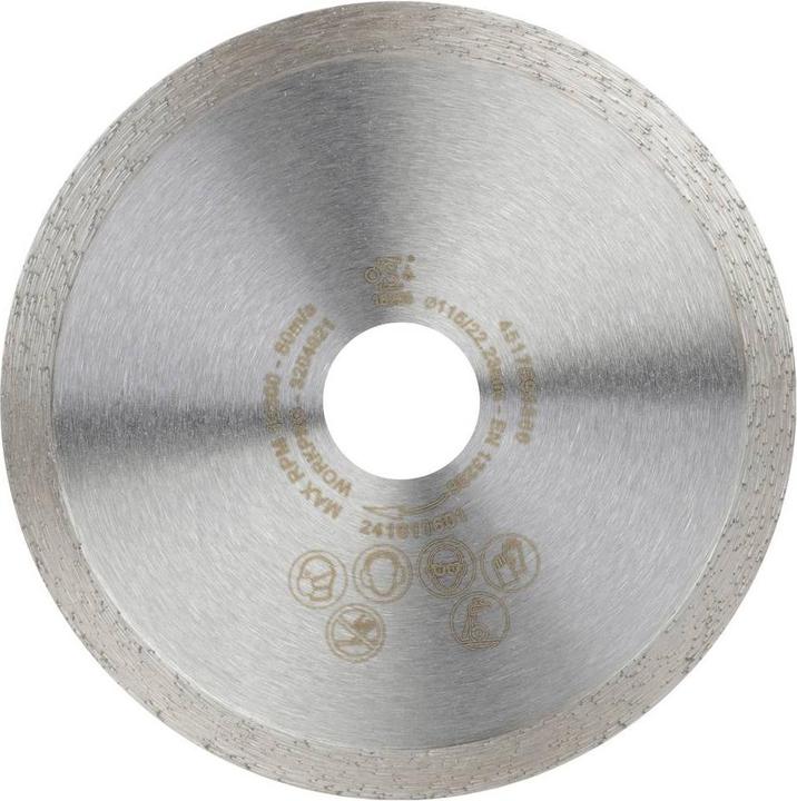 Immagine prodotto Workpro GSOSCR-3 Diamanttrennscheibe 180 mm 1 St. Keramik, Porzellan, Marmor, M