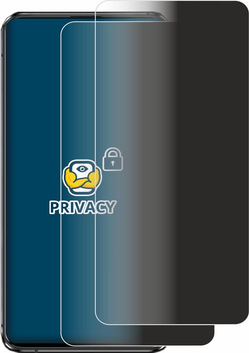 Productafbeelding BROTECT Sichtschutzfolie Anti-Spy Privacy Folie Blaulicht-Schutz (2 Stuk, Asus Zenfone 7 Pro)