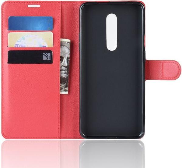 Produktbild MU Classic Litchi Leder Bookcover Series (OnePlus 7 Pro)