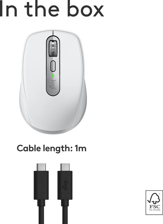 Actual product image Logitech MX Anywhere 3S for Mac (Wireless)