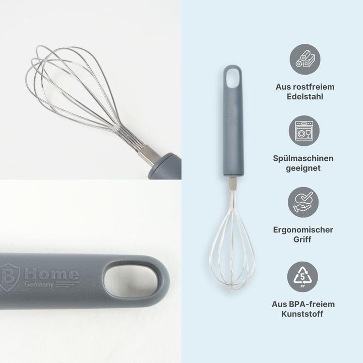 Produktbild B-Home Schwingbesen Schneebesen Rührbesen Schlagbesen Handquirl