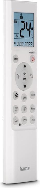 Image du produit Hama Télécommande universelle pour climatiseurs et appareils, infrarouge, support mural