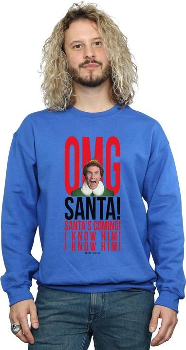 Produktbild Elf OMG Santa I Know Him Sweatshirt (XL)