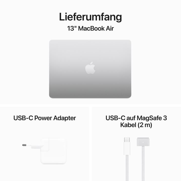 Produktbild Apple MacBook Air – 2024 (13.60", M3, 16 GB, 512 GB, CH)
