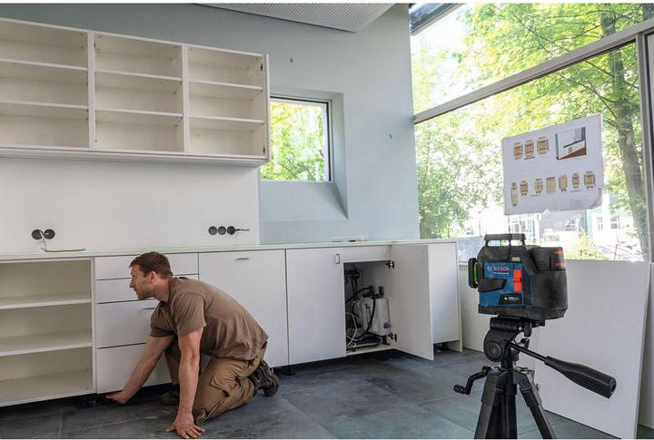 Produktbild Bosch Professional Bosch Linienlaser GLL 12V-100-33 CG, LB10, DK20