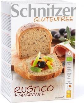 Actual product image Schnitzer Organic Rustico Bread gluten-free (500 g)
