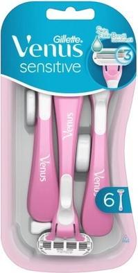 Gillette Einwegrasierer Venus Sensitive - 6 Stück