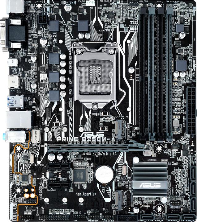 Immagine prodotto ASUS Prime B250m-A, Matx, Lga1151 (LGA 1151, Intel B250, mATX)