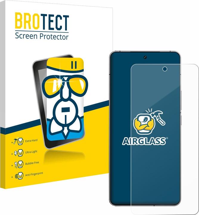 Actual product image BROTECT AirGlass Glass (1 Piece, Vivo iQOO 12 Pro)