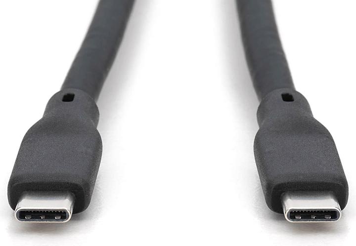 Actual product image Digitus USB silicone cable, USB 10Gbps, 0.5m, black (0.50 m, USB 3.2 Gen 2)