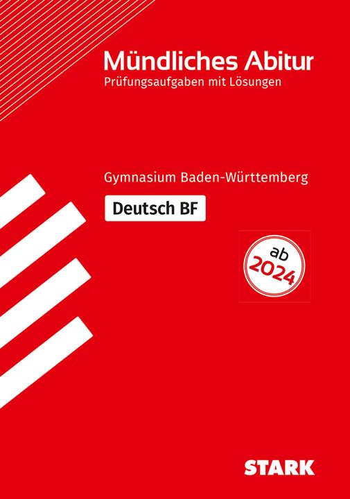 Image du produit Abiturprüfung BaWü - Deutsch Basisfach (Allemand, 2023)