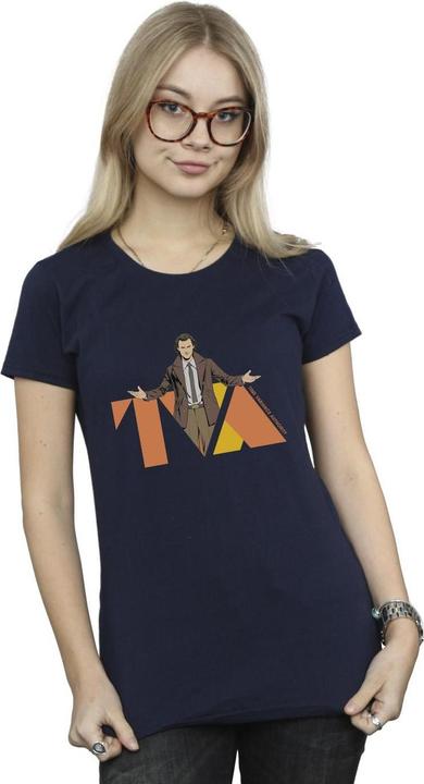 Actual product image Womens/Ladies Loki TVA Pose Cotton T-Shirt (S)