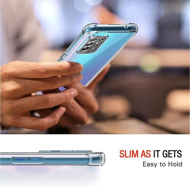 Produktbild Screenguard Oppo A94 5G Hülle Crystal Soft Airbag Bumper (Oppo A94 5G)