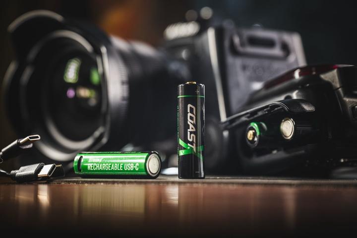 Actual product image Coast Zithion-X USB-C (4 pcs., AA, 2400 mAh)
