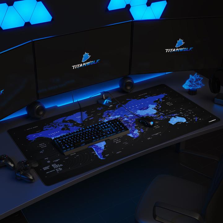 Actual product image Titanwolf Gaming Mouse Pad, XXXL Speed Gaming Mouse Pad Mouse Pad 1200 x 600 mm