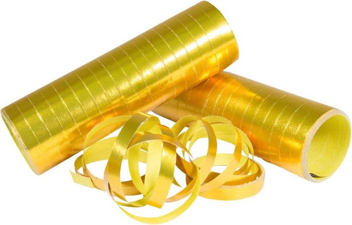 Actual product image Folat Streamers Metallic Gold