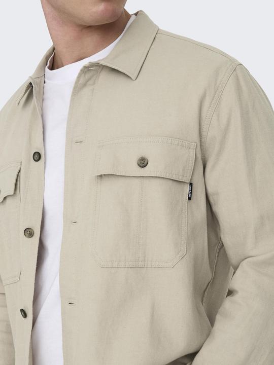 Image du produit Only & Sons Coupe décontractée Col de chemise Chemise (XXL)