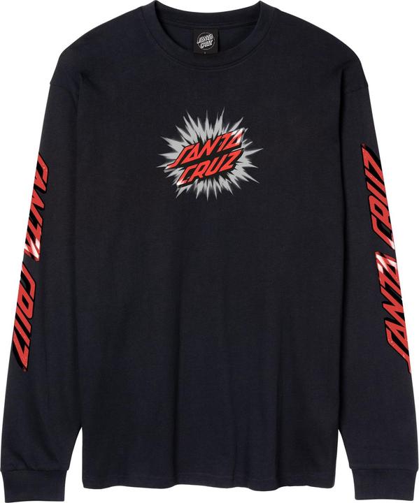 Image du produit Santa Cruz Burst Oval Dot Front Longsleeve (S)