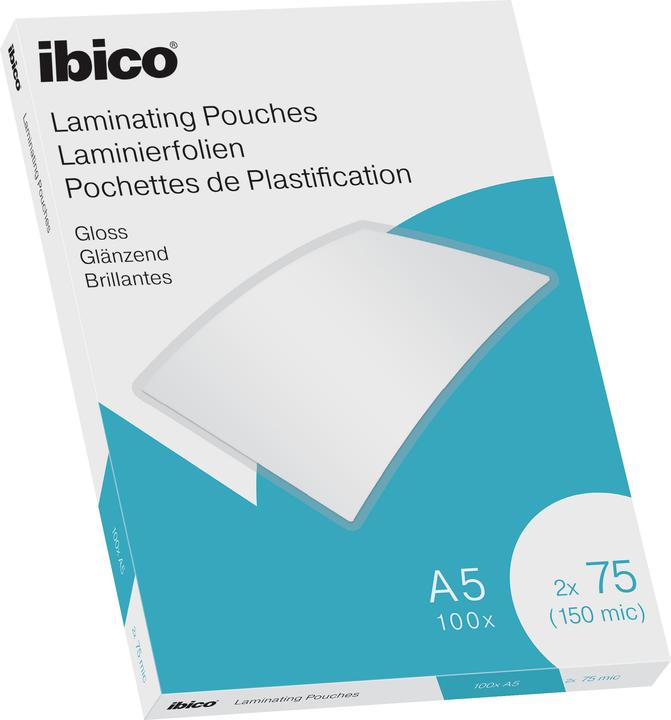 Actual product image Ibico Laminating foil A5, 75 µm 100 pieces (A5, 100 Piece, 75 µm)
