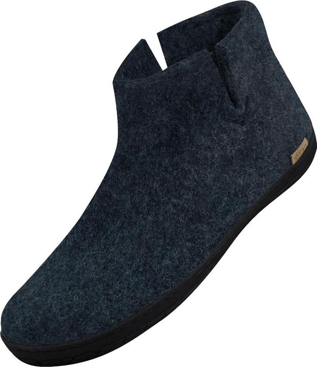 Actual product image Glerups Natural rubber sole black boots (38)