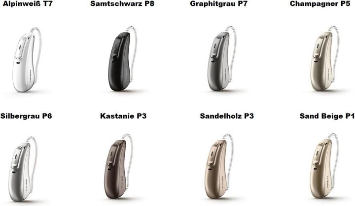 Actual product image Phonak Audeo Lumity Life 30-R - rechargeable&waterproof premium hearing aid - 1 piece
