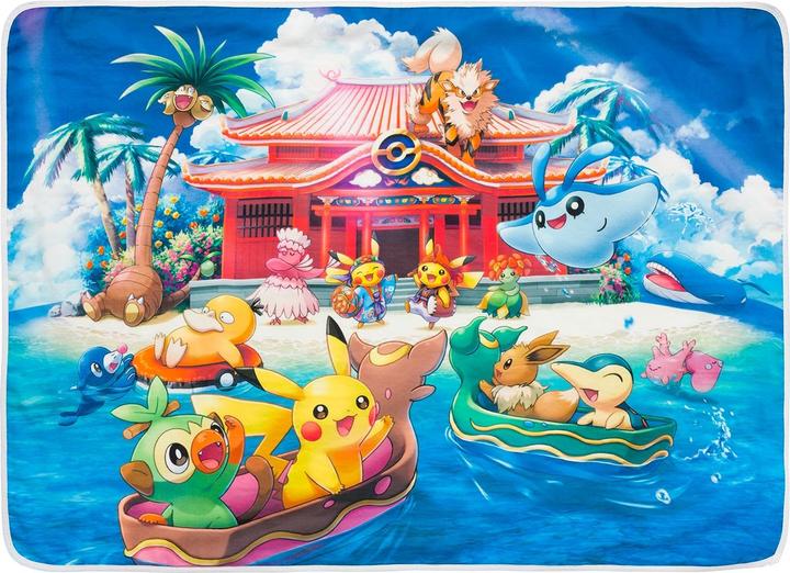 Image du produit Pokémon Carte de la région de Paldea de Pokemon Center Original Blanket (70 x 100 x 2 cm)