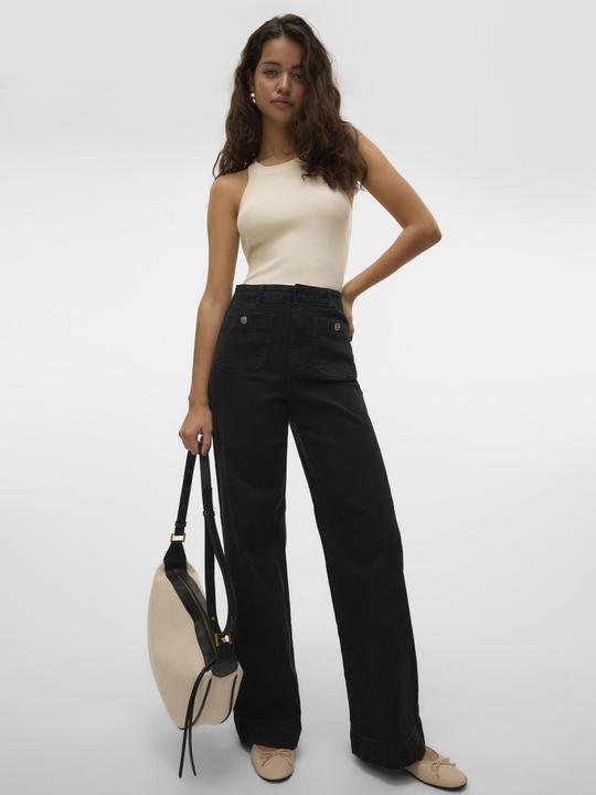 Produktbild Vero Moda VMKAYLA Hohe Taille Weiter Beinschnitt Jeans Weit geschnitten (W25/L32)
