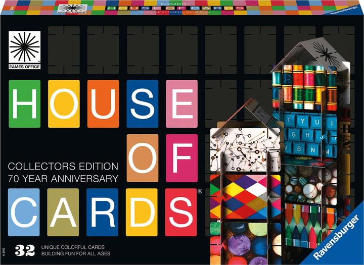 Image du produit Ravensburger EAMES Édition collector de House of Cards (Allemand, Français, Portugais, Italien, Néerlandais, Espagnol)