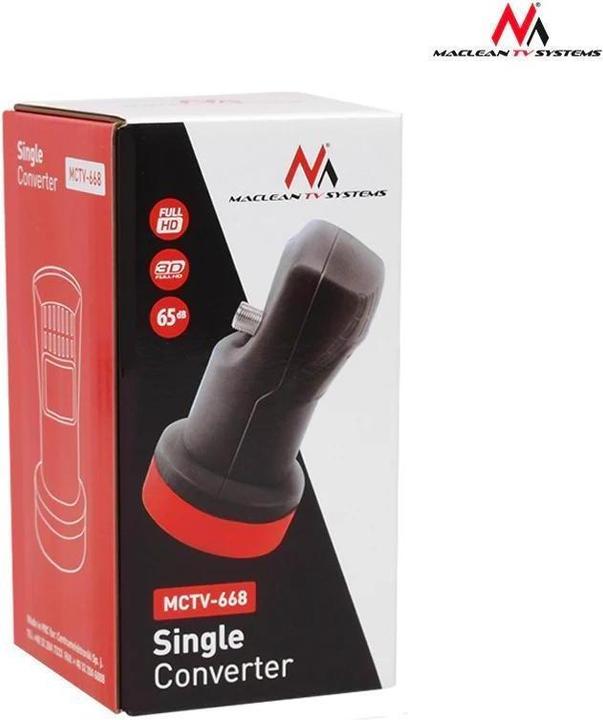 Actual product image Maclean MCTV-668 - Converter, Satelitarny LNB, Single