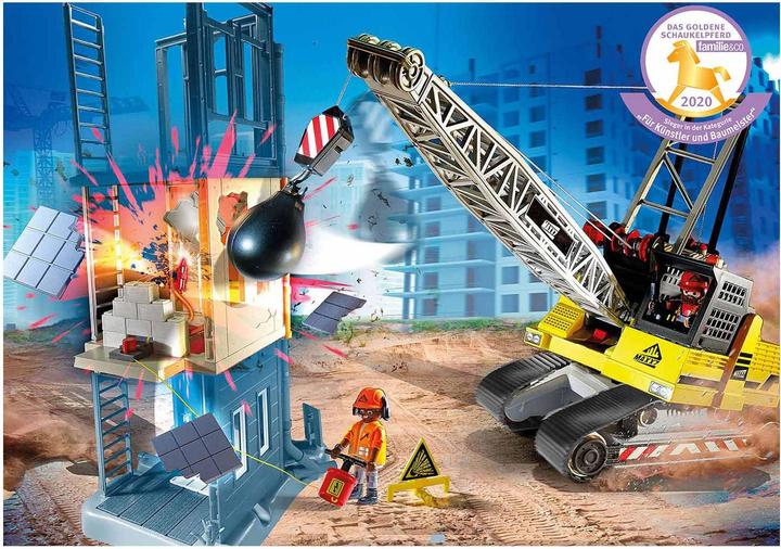 Immagine prodotto Playmobil Escavatore a cavo con componente (70442, Playmobil Città d'azione)