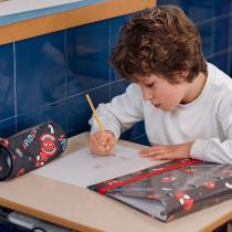 Produktbild Spiderman Ordner Schule, schwarz (1 Stück)
