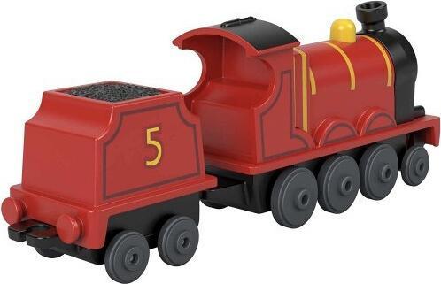 Image du produit Mattel Fisher-Price Thomas & Friends die-cast push-along James toy train engine for preschool kids ages 3+