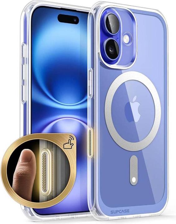 Immagine prodotto Supcase - Unicorn Beetle MagStand - iPhone 16 - Clear (Apple iPhone 16)