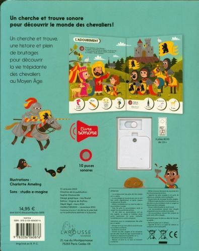 Image du produit Larousse jeunesse Ecoute et trouve les chevaliers (Français, Ameling Charlotte, 2024)