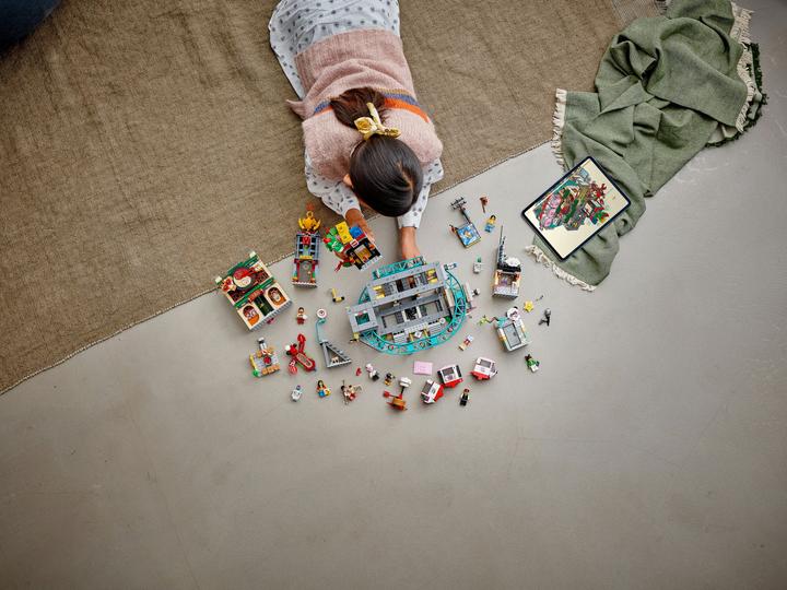 Produktbild LEGO Stadt der Laternen (80036, LEGO Monkie Kid, LEGO Seltene Sets)