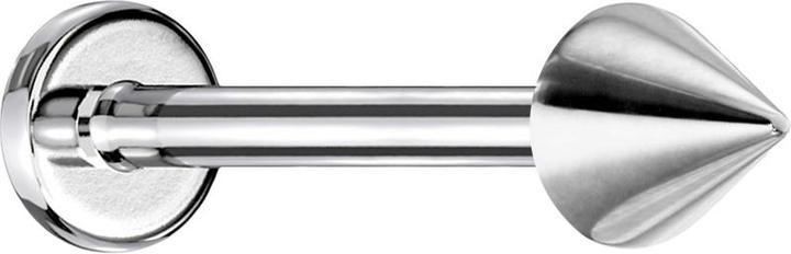 Produktbild Star Piercing Micro Labret silber mit Cone (Chirurgenstahl 316L, ohne Messing)
