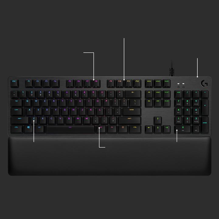 Produktbild Logitech G G513 Tactile RGB (CH, Kabelgebunden)
