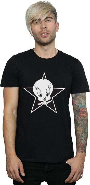 Immagine prodotto Looney Tunes Tweety Pie Mono Star Maglietta Uomo (XL)