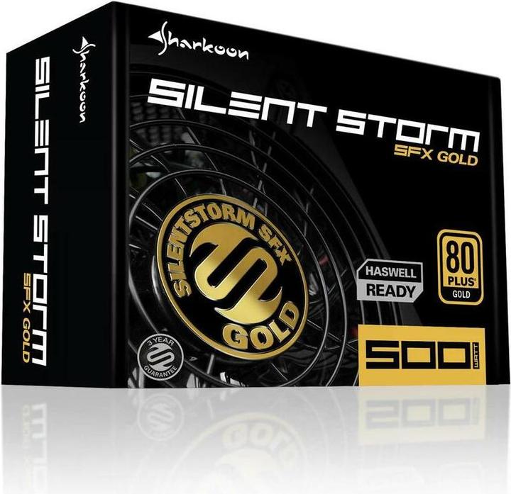 Produktbild Sharkoon SilentStorm SFX Gold (500 W)