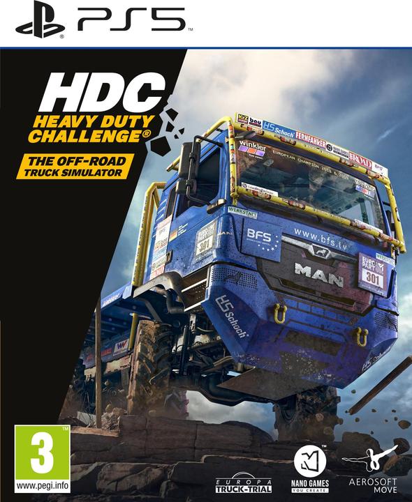 Immagine prodotto Aerosoft Heavy Duty Challenge Il simulatore di camion fuoristrada (PS5, EN)