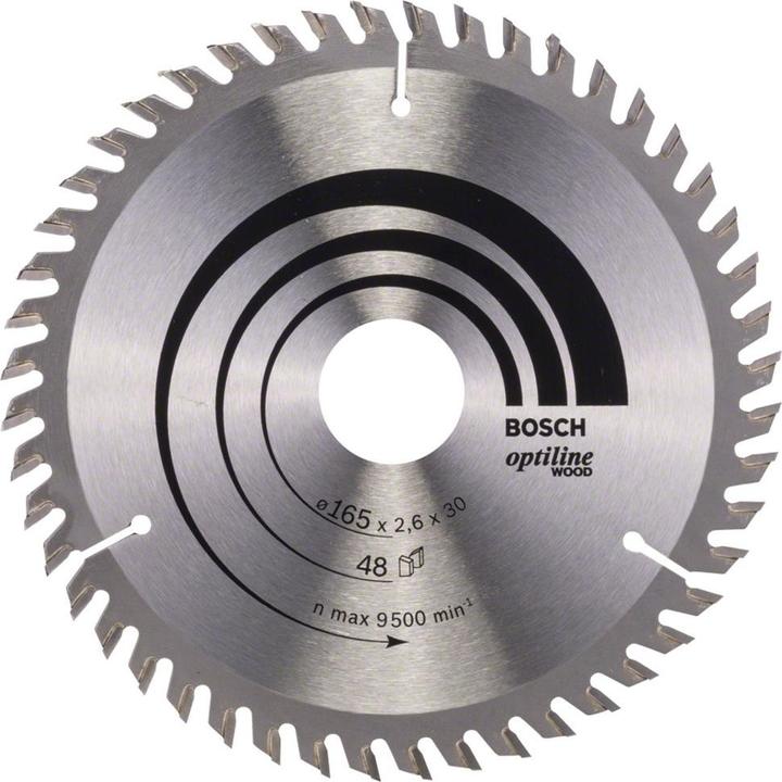 Produktbild Bosch Professional Zubehör PRO Wood Kreissägeblatt, 165 x 2.6 x 30 mm