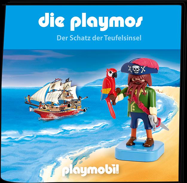 Produktbild Tonies Playmos Der Schatz der Teufelsinsel (Deutsch)