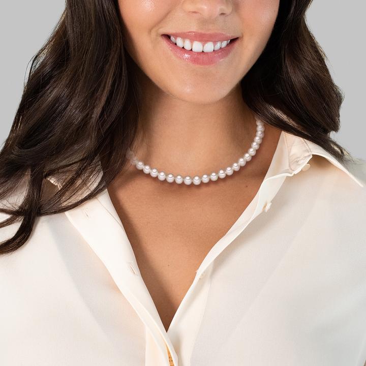 Actual product image Valero Pearls Ladies Sterling Silver Freshwater Cultured Pearl Silver - 3866 (Perle, 925 silver, 50 cm)