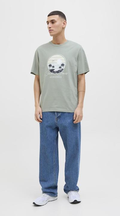 Image du produit Jack & Jones Gedruckt Rundhalsausschnitt T-shirt T-shirt (XS)