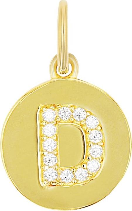 Actual product image Amor Cupid pendant for ladies, 925 Sterling silver, zirconia synth. | D (Silver 925)