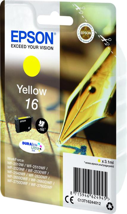 Immagine prodotto Epson 16 DuraBrite Ultra (Y)