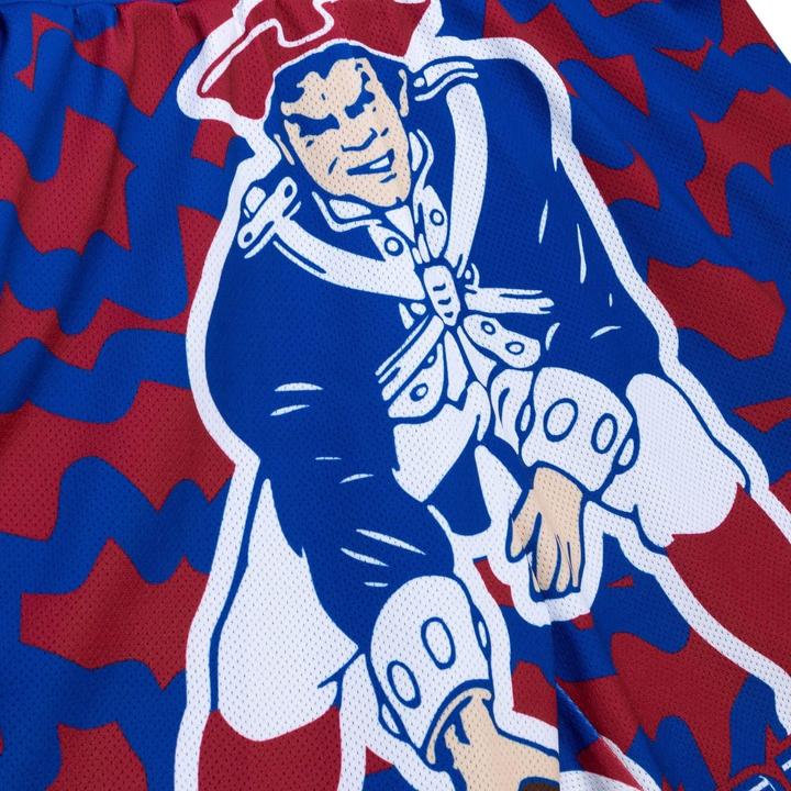 Produktbild Mitchell & Ness M&N New England Patriots JUMBOTRON Basketball Shorts - S (S)
