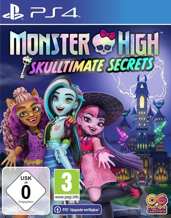 Actual product image Game Monster High: Skulltimate Secrets PS-4 (PS4, PS5, DE)