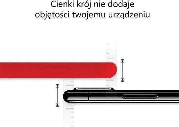 Actual product image silicone Samsung A20s A207 red (Samsung Galaxy A20s)