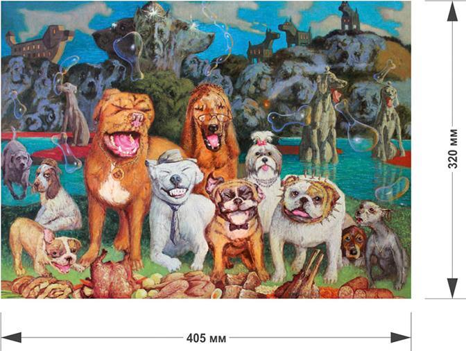 Image du produit DaVici Puzzle - Repas (400 pièces)